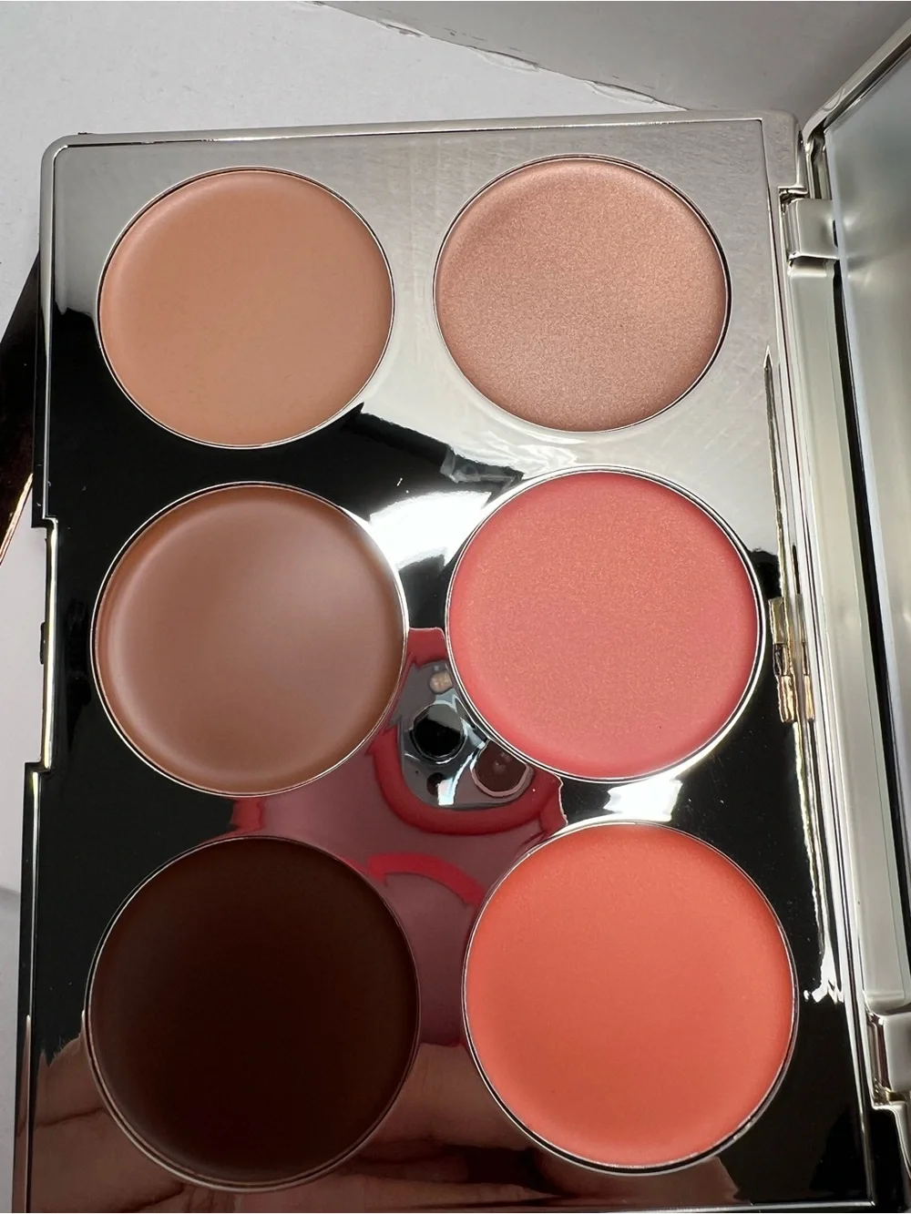 ICONIC London Multi-Use Cream Blush, Bronze & Highlight Palette